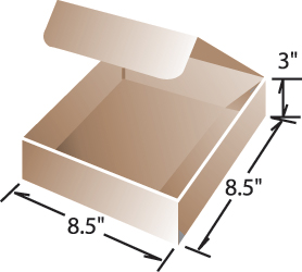 box dimensions for Antistatic Tinsel by TAKK